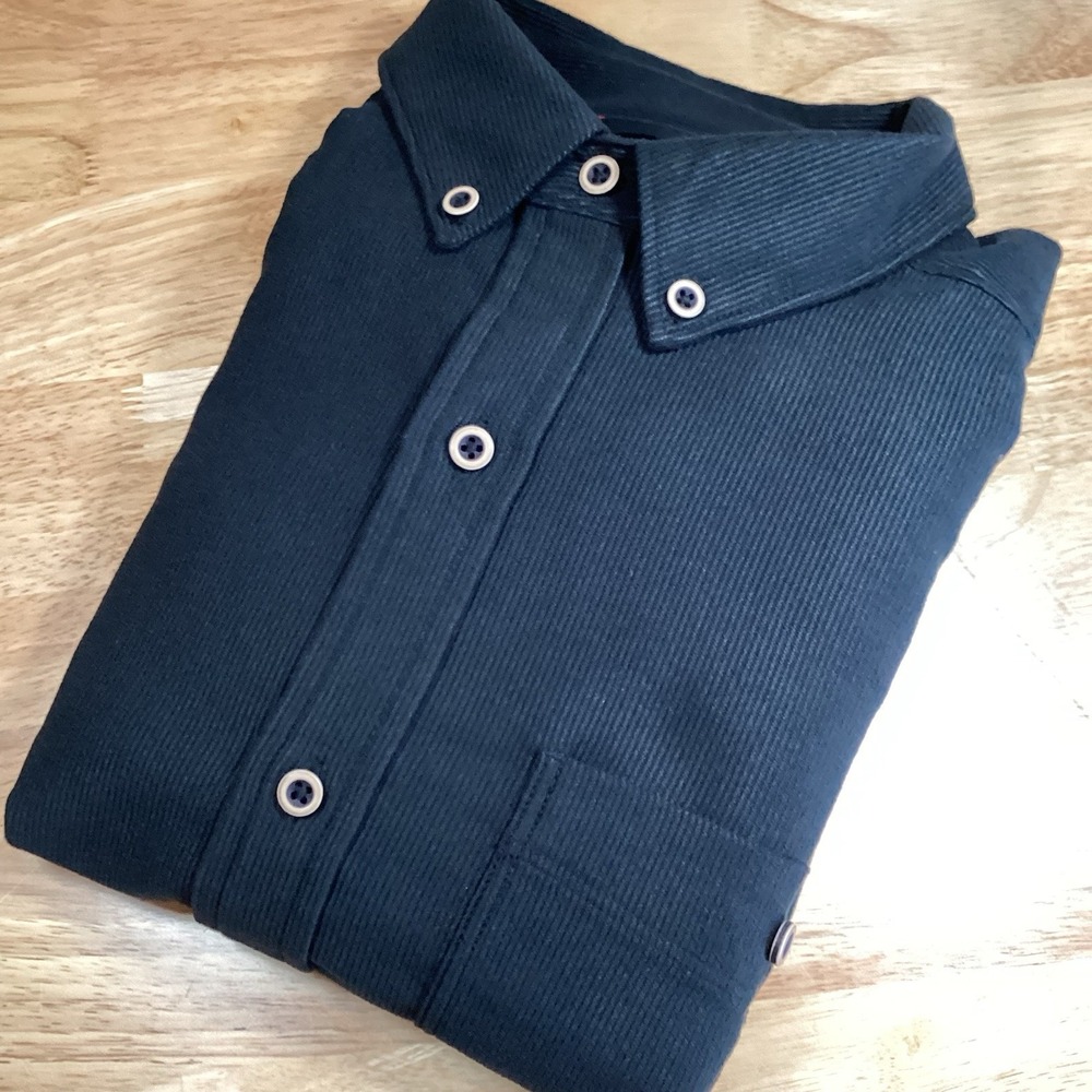 Marmot Aylesbury Long-Sleeve Button-Down Corduroy Shirt Mens Size Medium Black